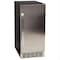 Edgestar 15 Inch Wide 25 Lbs Capacity BuiltIn Ice Maker with 50 Lbs Daily Ice Production  Pump Included IB450SSP - alternate 1